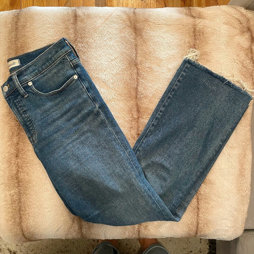 Madewell Cropped Flair Jeans